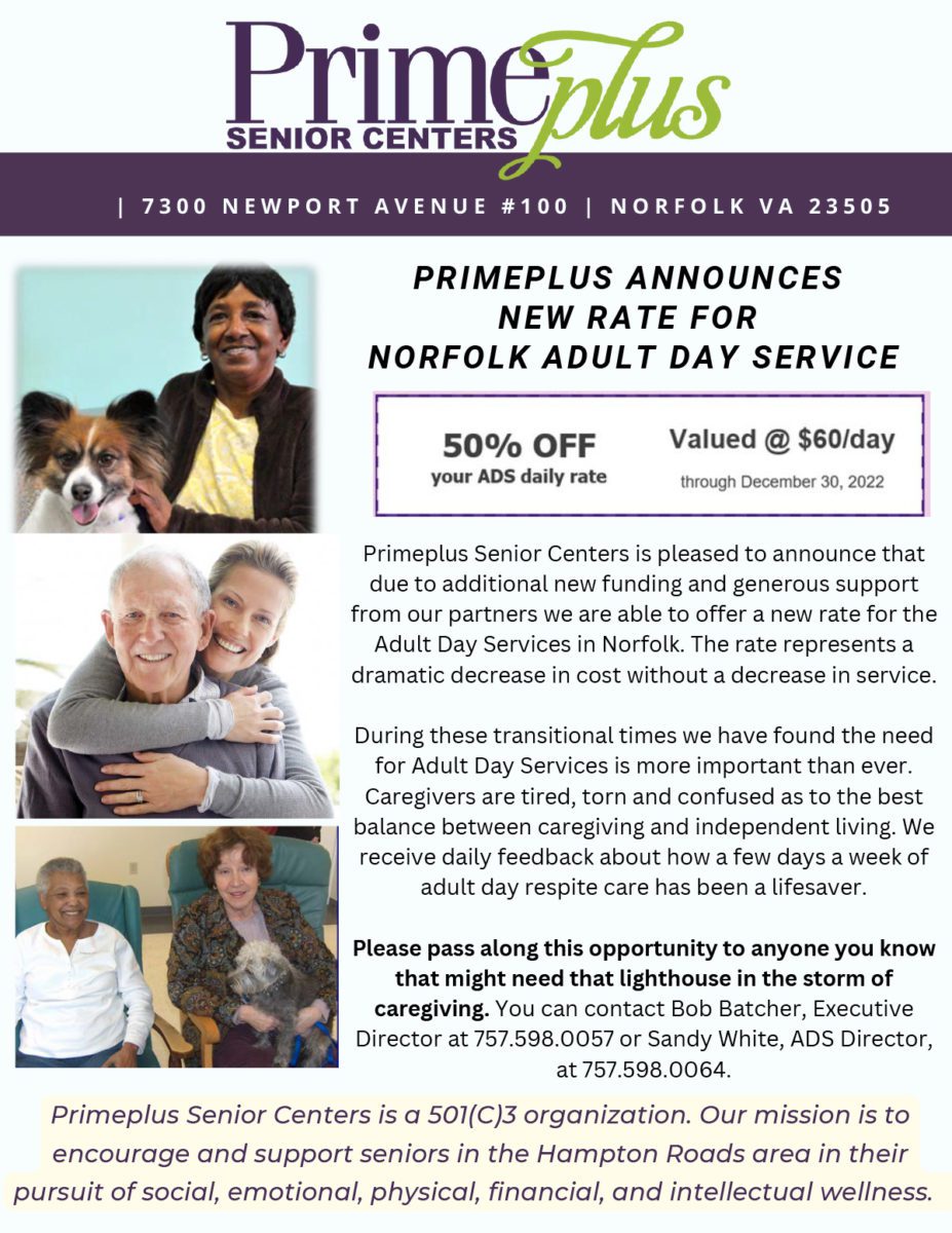 Prime Plus Senior Centers November 2022 Booklet Primeplus Senior